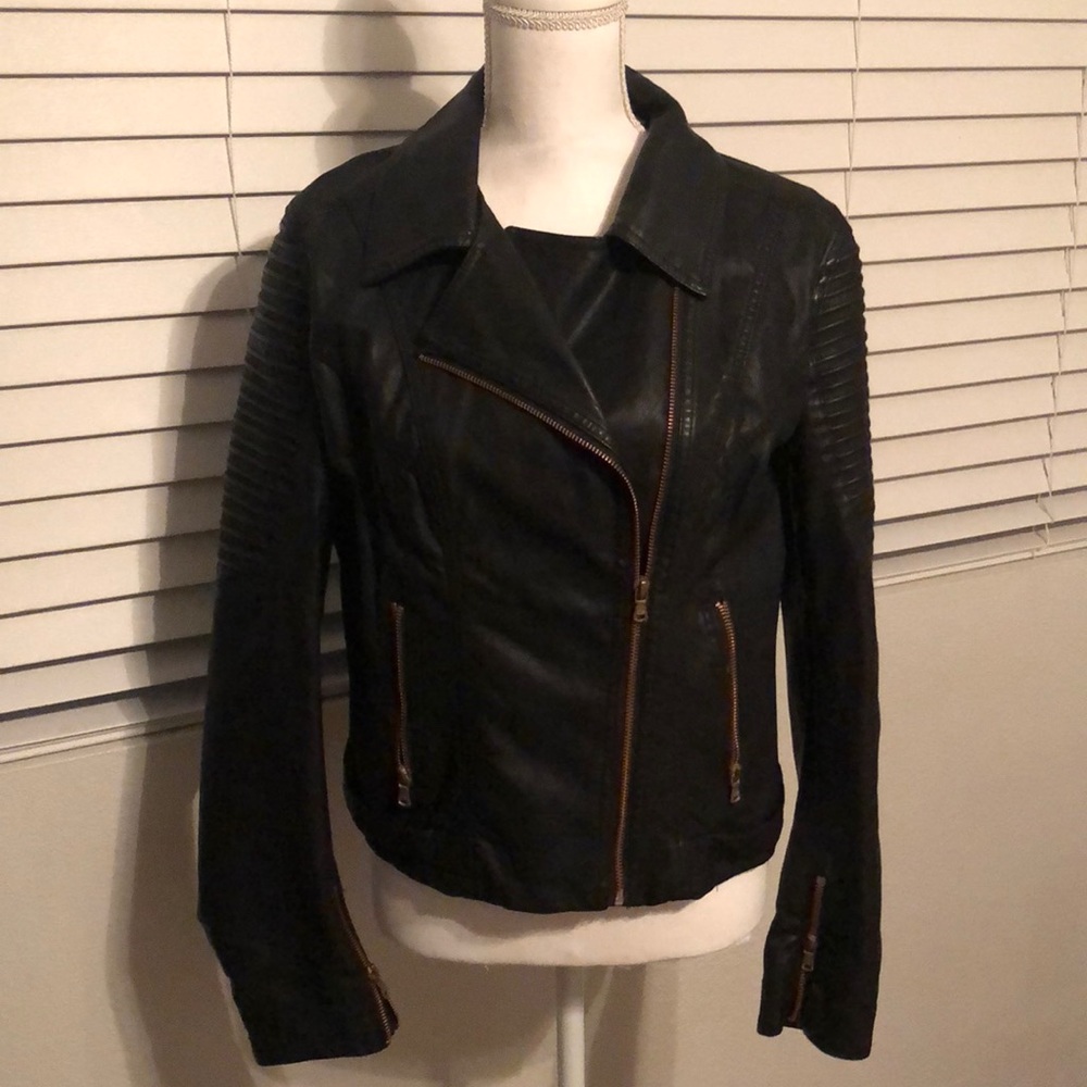 Levi’s moto faux leather jacket